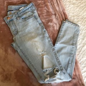 American Eagle Distressed Jeggings